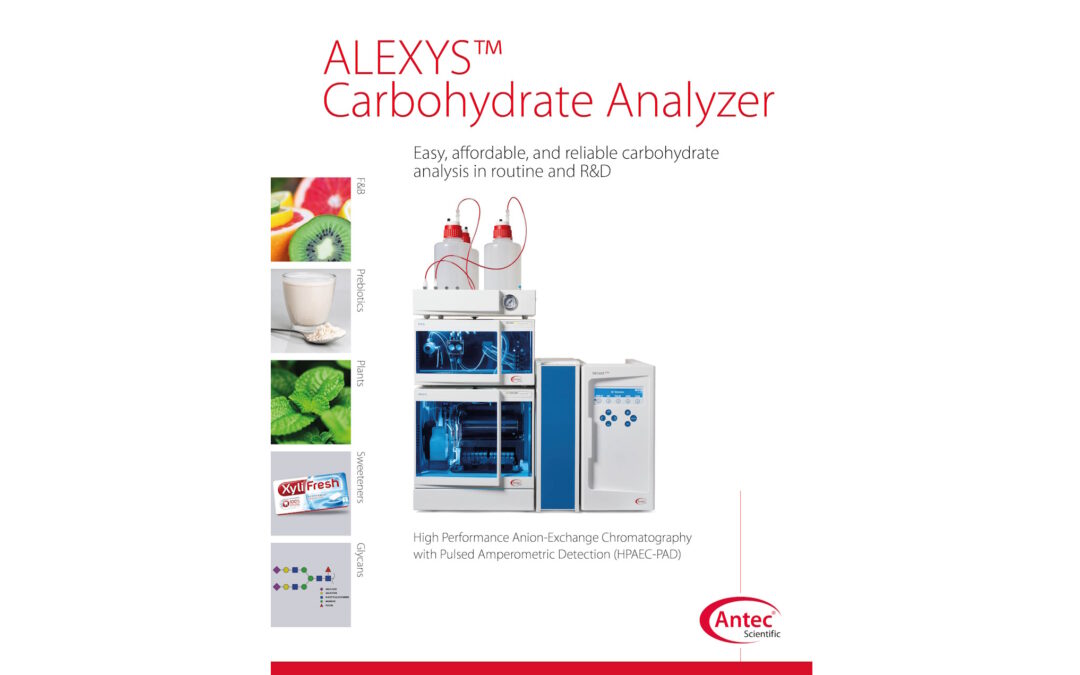 Nouvelle brochure Analyseur de glucides ALEXYS